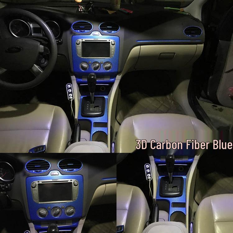 09-14 Focus Carbon Fiber Gear Shift Console Sticker