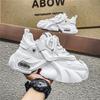 2025 New Little White Shoes Darth Vader New Ins Wind Wear-resistant Thick Sole Inner Height Increasing Casual Shoes Work Dad Shoes