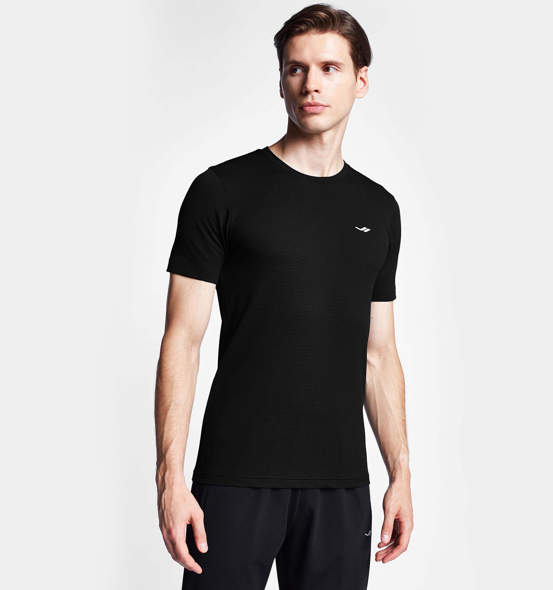 

Men s Short Sleeve T-Shirt 25S-1294-25B XL чорний