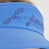 J.JANE Simple Color Embroidered Sun Cap (Blue)