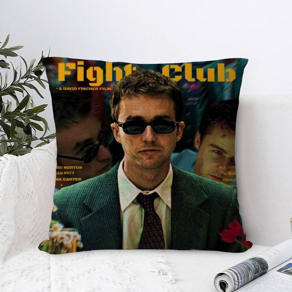 Movie F-FightS C-Club Cushion Cover Pillowcase Upholstery Sofa Throw Pillow Home Decor Pillowcas