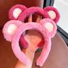 Hair Hoop Non-slip Ultra Soft Cosplay Headdress Plush Bear Ears Plush Headband Hair Accessories