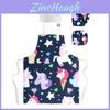 Colorful Dinosaur Print Children's Apron Set Ideal For Cooking And Baking Activities
