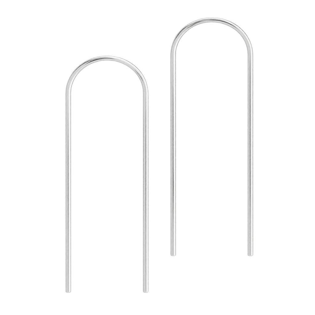 2pc Plant Support Stakes U-Shaped Acrylic Climbing Plant Supports Garden Plant Stakes for Indoor Outdoor Plants