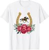 Cute Horse Racing Roses Ky 151st Derby Horse Party T-Shirt