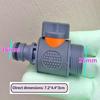 1/3 Pcs Garden Hose Quick Connector Stopwater Connector Garden Tap Water Coupler Watering Pipe Fitting