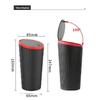 Universal Car Trash Bin Can Mini Auto Dust Organizer Car Interior Rubbish Bag Garbage Container Storage Box Bucket Auto Accessor