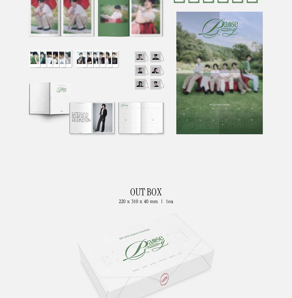 [POB] SF9 2026 SEASON'S GREETINGS [Pause & Play] (30th Dec.2025)