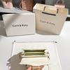 Advanced Woven Handbag, New Butterfly Lace Embroidered Small Square Bag