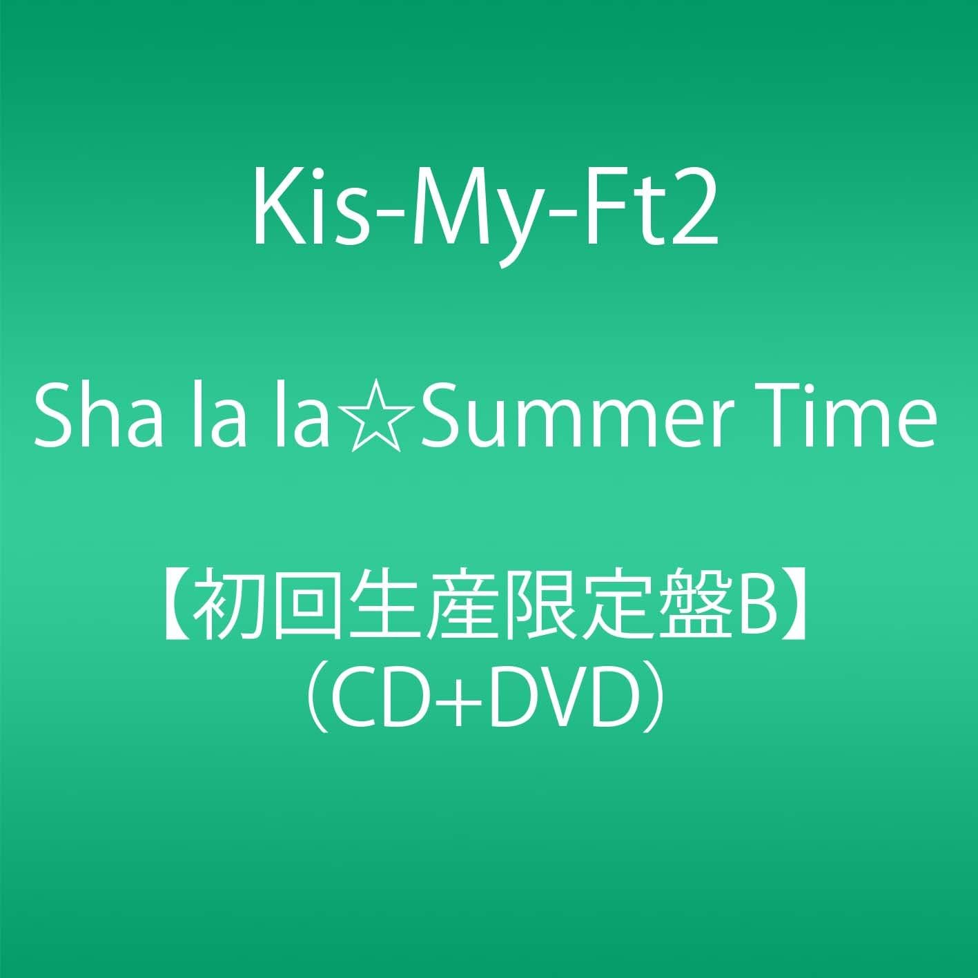 

CD Sha la laSummer Time with DVD F AVCD83695 Japan Japanese Pop Star Used