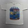 Vintage 2001 Air & Sea Show Ft. Lauderdale Florida White Graphic T-Shirt Men’s L