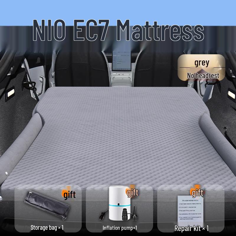 NIO EC7 Car Mattress: Trunk Inflatable Bed & Rear Seat Sleep Pad. Standard