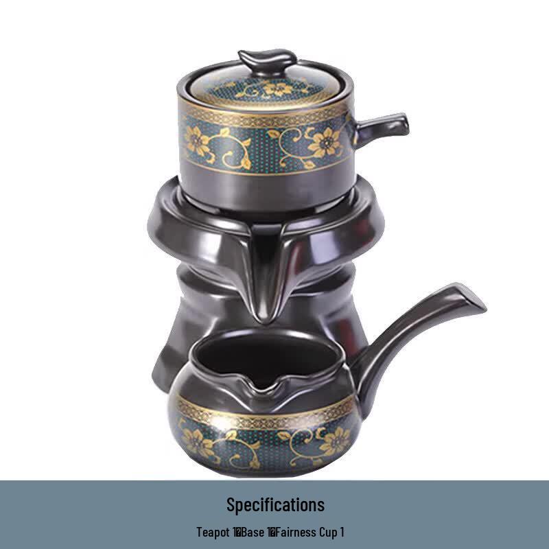 Qiwei Semi-Automatic Ceramic Kung Fu Tea Set