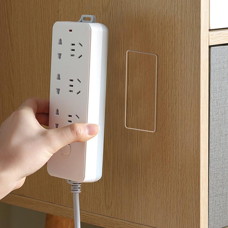 60 Foi/Cutie Bandă Adezivă Față-Verso Reutilizabilă Impermeabilă Autocolant de Perete Fără Urme Autoadeziv Aparat Electrocasnic Transparent Set