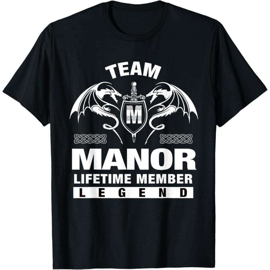 Team Manor - Lifetime Member Gifts T-Shirt(1) XXXXXL чёрный