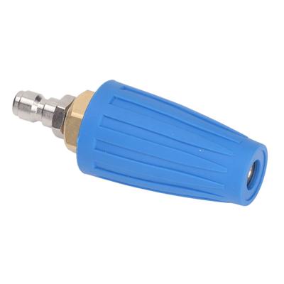 High Pressure Washer Nozzle 1/4in Quick Connector Pressure Washer 4000PSI Cleaning Rotating Nozzle 045 Hole