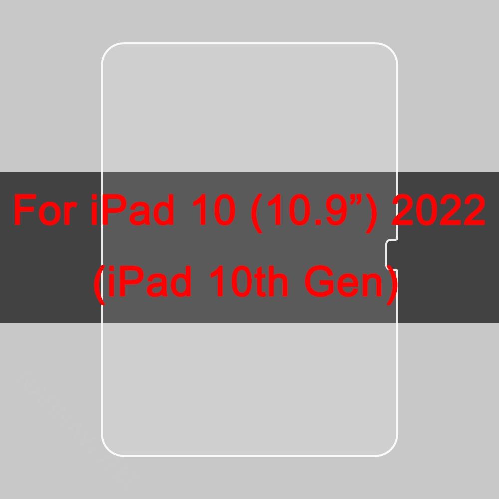 3 Pcs Tempered Glass For Ipad Pro 11 12.9 9 10.2 10.5 Air 4 3 2 Tablet Screen Protector For Ipad Mini 6 5 4 3 1 2020 2025 Glass