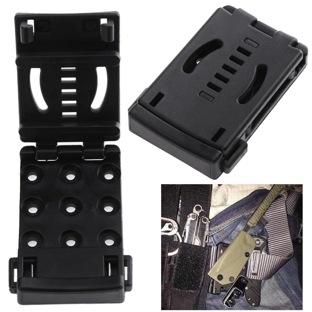 EDC Gear Multifunctional K Sheath Belt Clip Waist Clamp Utility for Outdoor Camping Hunting Hiking Portable Tool