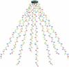 280LED Christmas Tree Lights String Holiday Outdoor Garden Fairy Waterfall Garland Lighs for Wedding New Year Easter Home Party
