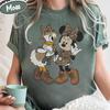 Comfort Colors® Retro Minnie Daisy Safari Leopard Shirt, Animal Kingdom Leopard Besties Tee, Lets Get Wild WDW Matching Family Trip 2026 Tee