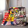1Pc Dragon Ball Heroes Blanket Soft And Comfortable Casual Warm Camping Travel Christmas Halloween Xmas Gift M928179