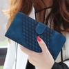 For iPhone 17 Pro Leather Case with Wrist Strap Diamond Imprint Wallet Phone Cover