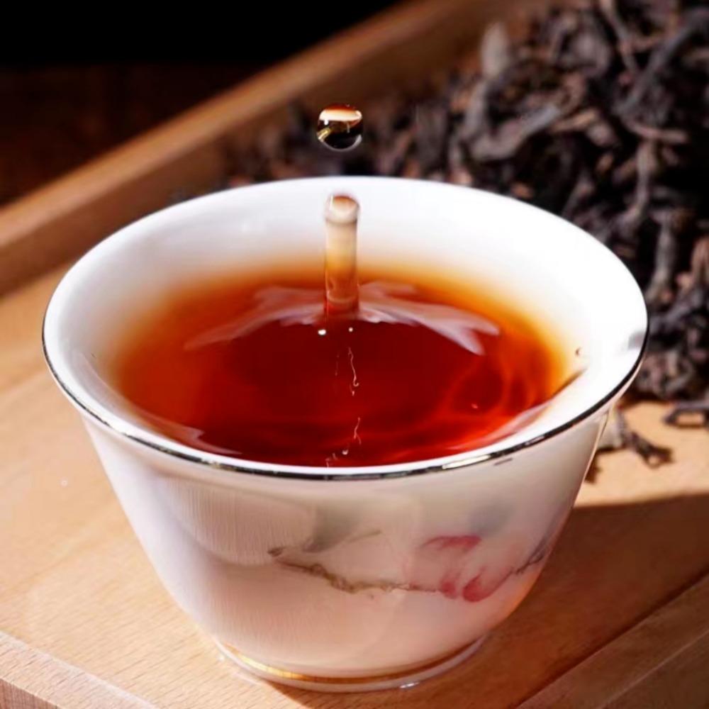 Yunnan Old Tree Pu-erh Ripe Tea 500g Natural Detox Loose Leaf Ancient Puerh Cooked