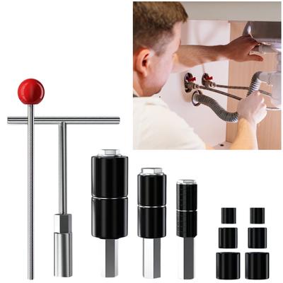 Plumber Tools Needles 1/2 Inch/3/4 Inch/1 Inch Water Pipe Stop Tool Plumbing Tools Pin Kitchen Bathroom Repair Plumbing Tool Set
