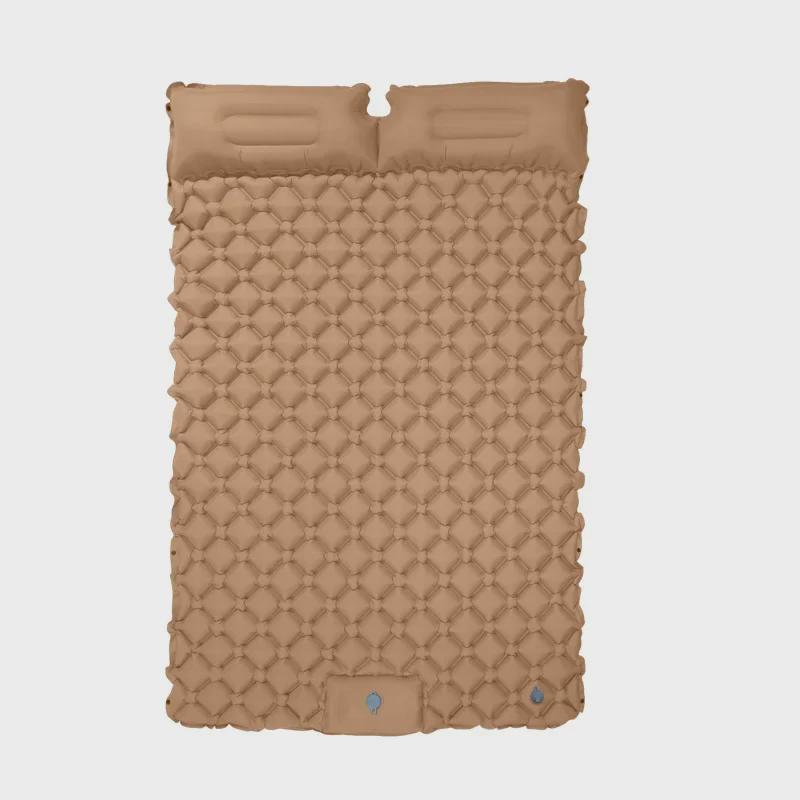 Thickened Inflatable Camping Mattress - Portable, Moisture-Proof Picnic & Tent Mat