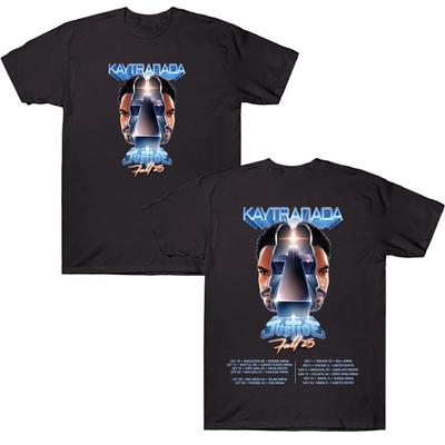 Zomer Nieuw Justice Band T-shirt Kaytranada Justice Tour 2025 T-shirt met korte mouwen Top Hoge Kwaliteit Katoenen Kleding Vrouwen Mannen Tee
