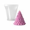 Christmas Pine Tree Scented Candle Silicone Mold, Easy Demolding for Decorative Plaster and Epoxy Resin Ornaments