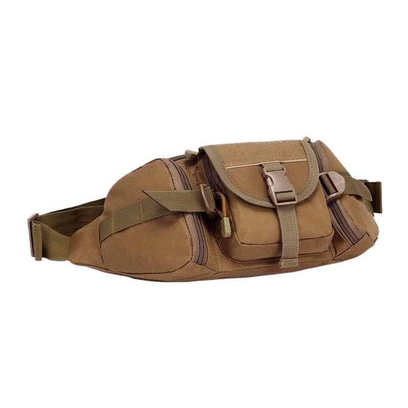 Men's Waterproof Tactical Oxford Waist Bag for Outdoor Sports & Fishing.