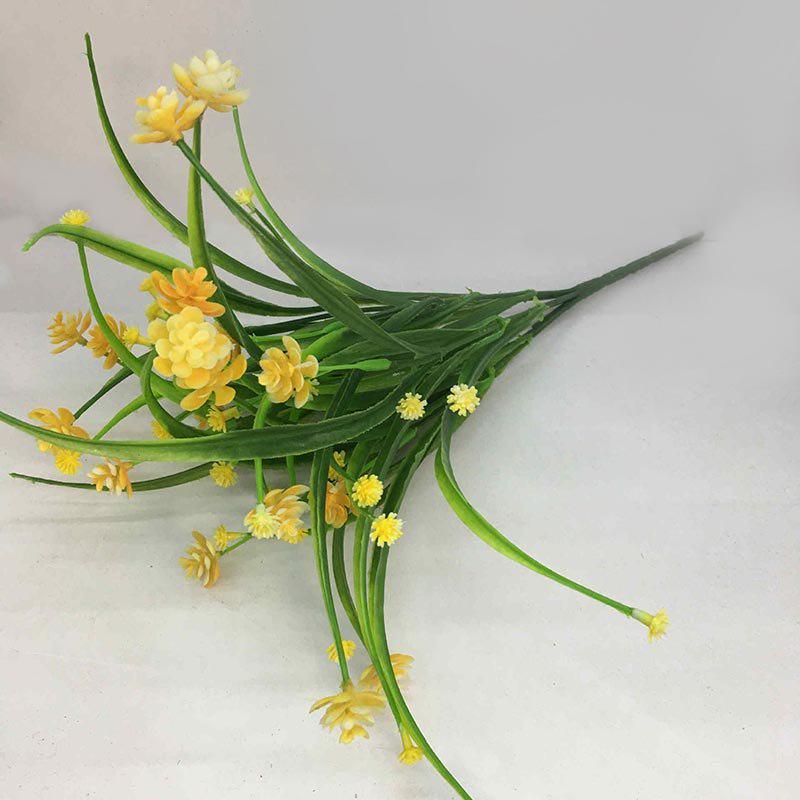1pcs  Green Plastic Grass Plants Artificial Flower Babysbreath Wedding Home Christmas Decor Party Office Flower