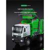 1/35 Urban Sanitation Truck Alloy Car Diecast Metal Model Children's Engineering Vehicle Toys Birthdays Present for Childrens