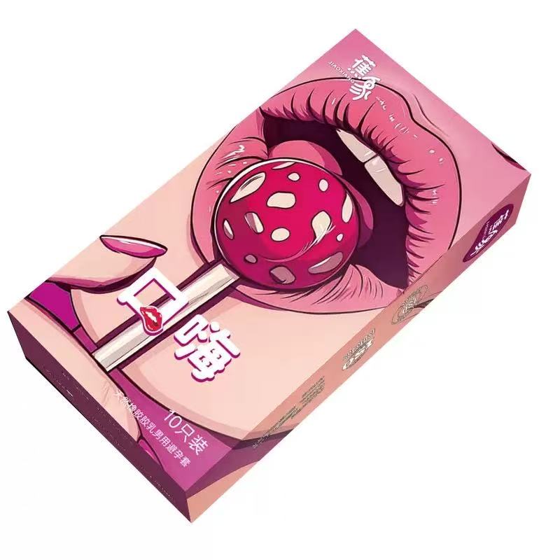 10PCS Oral Sex Kondome Erwachsene Spielzeug Für Männer 18 + Penis Sleeve Ultra Dünne Glatte Duldet für Erwachsene Sex Produkte