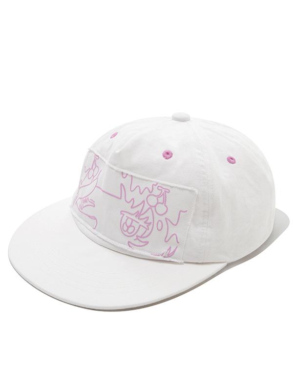 KIRSH X Sunonebird Eye Graphic Ball Cap [White]