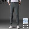 JEEP SPIRIT Men's Stretch Straight Casual Pants
