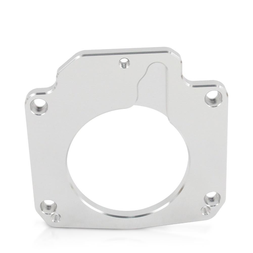 For LS2 For LH6 Throttle Body Adapter Kit for DrivebyWire Systems CNC Machined Aluminum Compatible with 3 Bolt to 4 Bolt