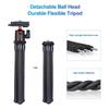 MT 11 Flexible Octopus Tripod Stand 1 4 Inch Screw 2 In 1 Platform Design 360 Degrees  Adjustment Ballhead 2kg 4.4lbs