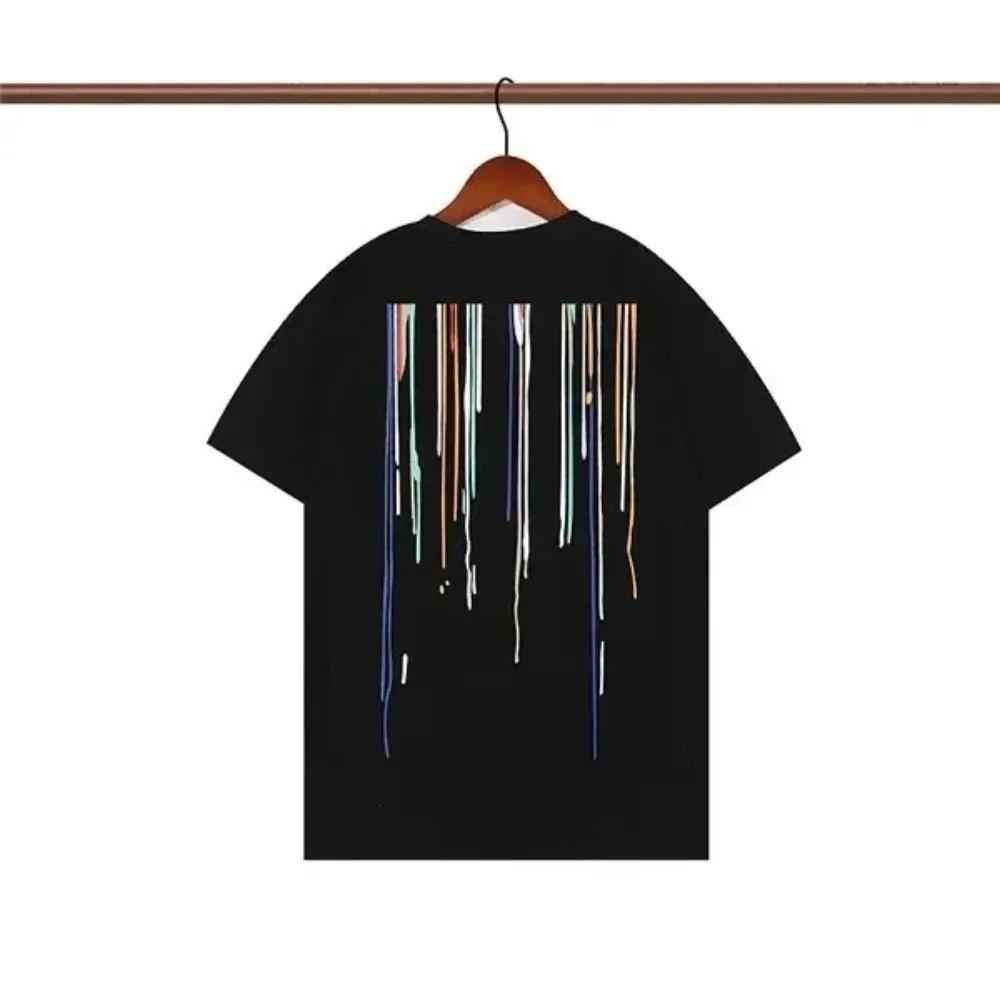 Men Women Summer Luxury Brand Print T Shirts Cotton Tshirt Hip Hop Fashion Designer Oversized T-shirt Streetwear Clothes Top