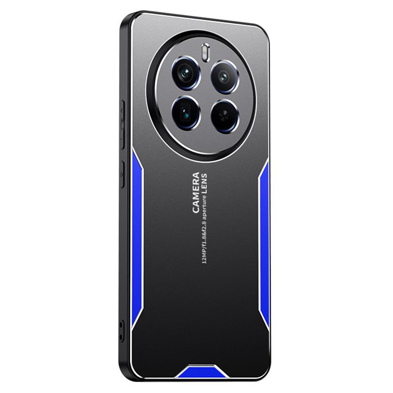 For Realme 12 Pro 5G/12 Pro+ 5G Slim Case Aluminum Alloy+TPU+PC Phone Back Cover