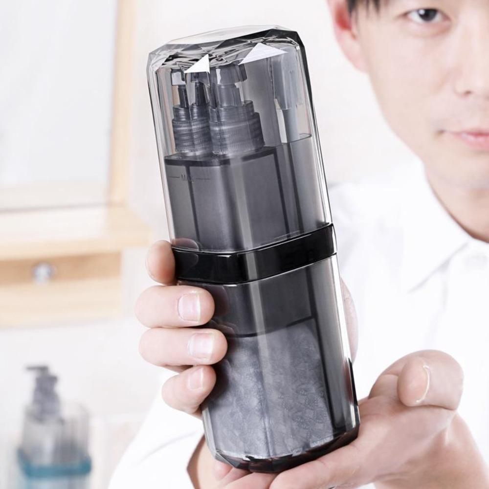 6 in 1 Travel Toothbrush Cup Fall-resistant Toothbrush Case Travel Mouthwash Cup  Business Trip
