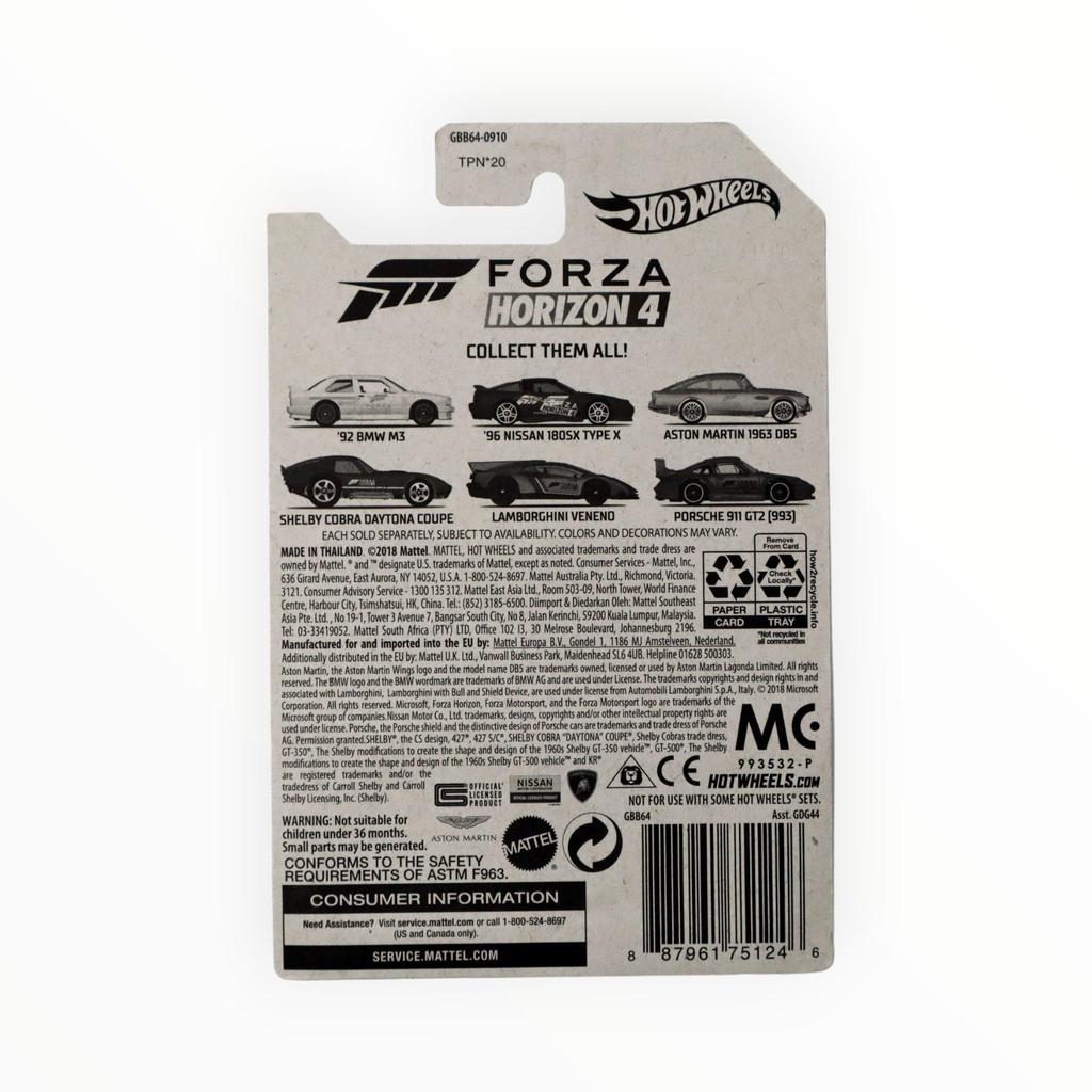 Hot Wheels Forza Horizon 4 Lamborghini Veneno Gray 5/6,