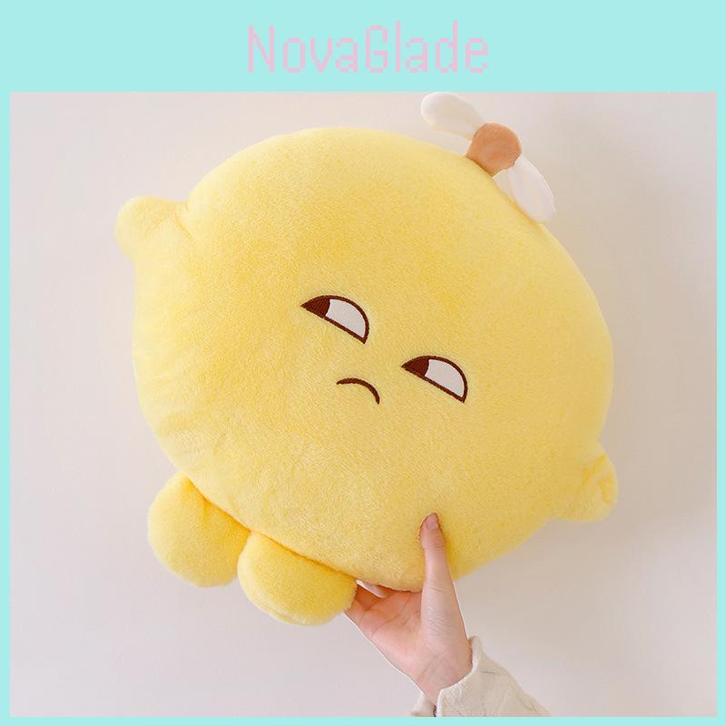 Cute Lemon Plush Doll Pillow Ideal For Sleeping And Decor Premium Pp Cotton Filling