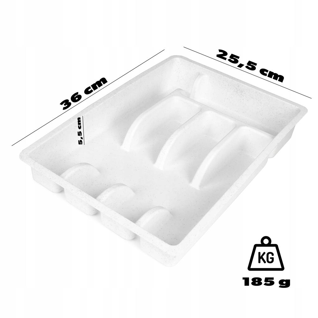 KADAX Plastic Insert for Drawer Kitchen Organizer for Cutlery
