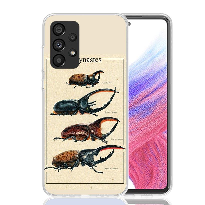 Bugs Bees Scientific Decomposition Phone Case For Samsung Galaxy A17 A16 A14 A15 A13 A57 A56 A54 A55 A53 A37 A36 A34 A35 A33 A26
