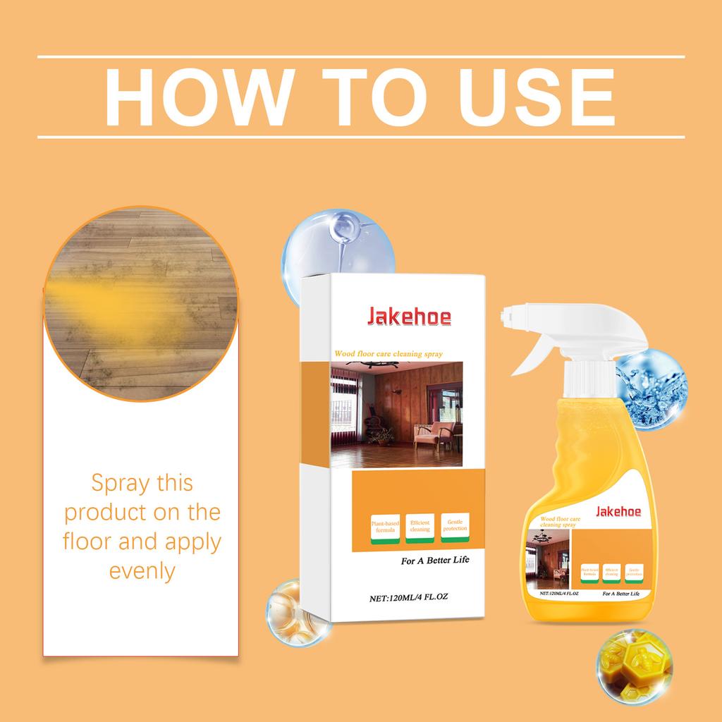 Natural Beeswax Care Spray Beeswax Furniture Polish Nourishing Anti-Crack Floor Cleaner for Furniture Floor Tables Cabinets