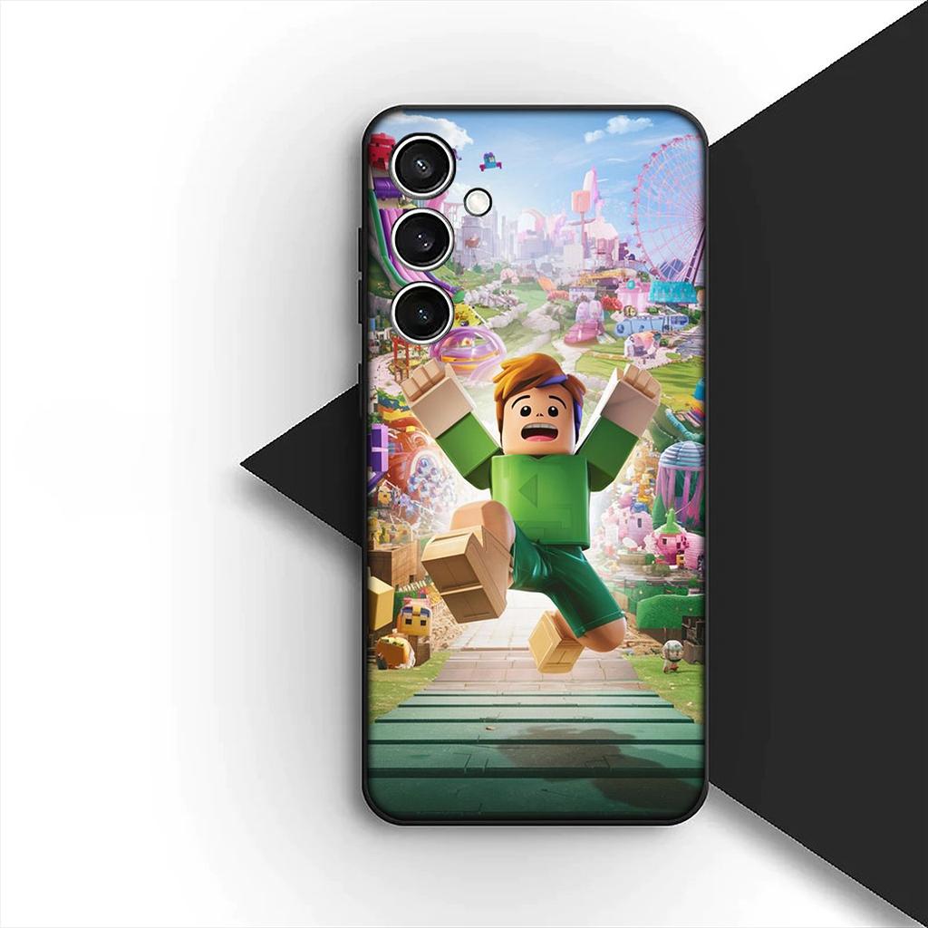 Cartoon R-Robloxs Wallpaper Phone Cover for Motorola Moto G06 G86 G57 G14 G34 G24 A54 G15 G17 Power G77 G87 Protective Case
