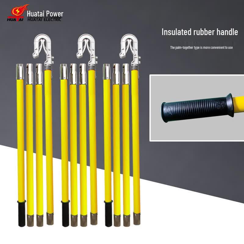 Huatai 10KV Double-Spring Grounding Rod Set