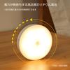 LED Sensor Indoor Night Light with Motion Indirect Lighting for Stylish Night Nursing Wall Ideal for and Rechargeable to 3 Months on a Single Warm